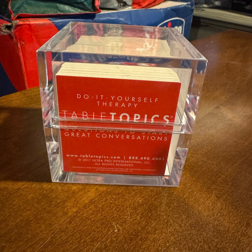 Table topic game